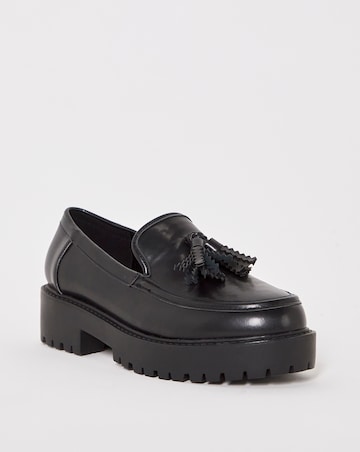 Lily Classic Chunky Loafers Wide Fit