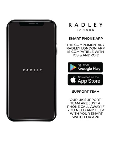 Radley Series 55 Silicone Strap Smart Watch - Carnation Pink