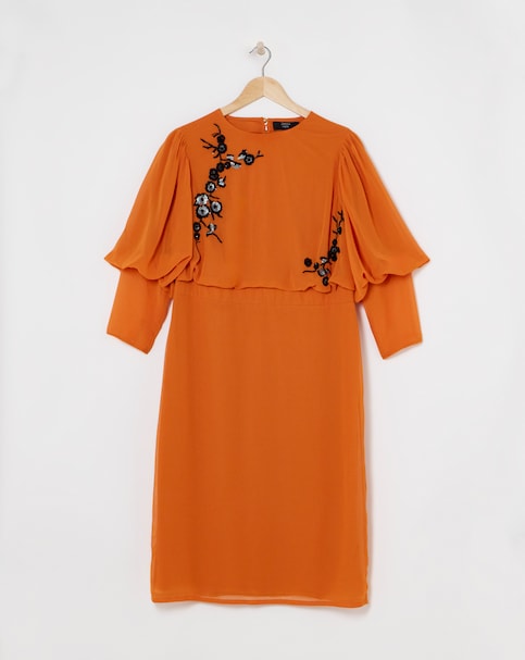 Joanna Hope Embellished Midi Dress