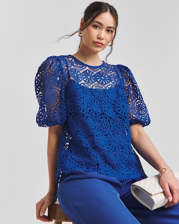 Joanna Hope Crochet Blouse