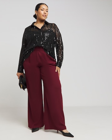 Joanna Hope Sequin Tassle Shirt