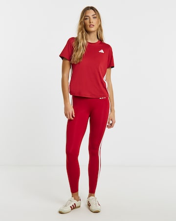 adidas 3 Stripe Crew Neck Top