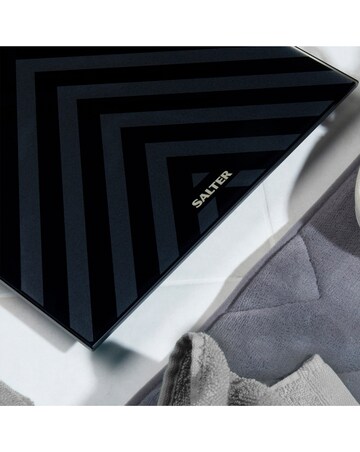 Salter Chevron Two Tone Bathroom Scale