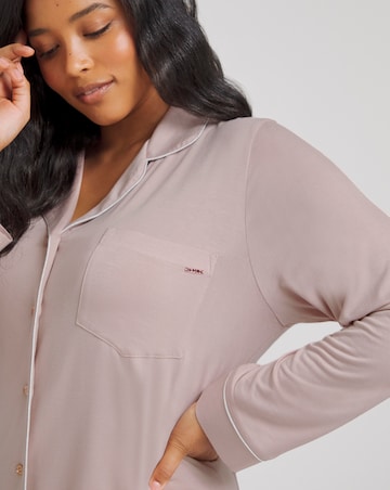 Figleaves Camelia Modal Button Down Pyjama Set