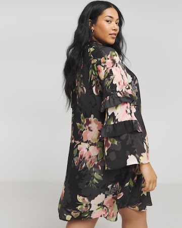 Joanna Hope Ruffle Shift Dress