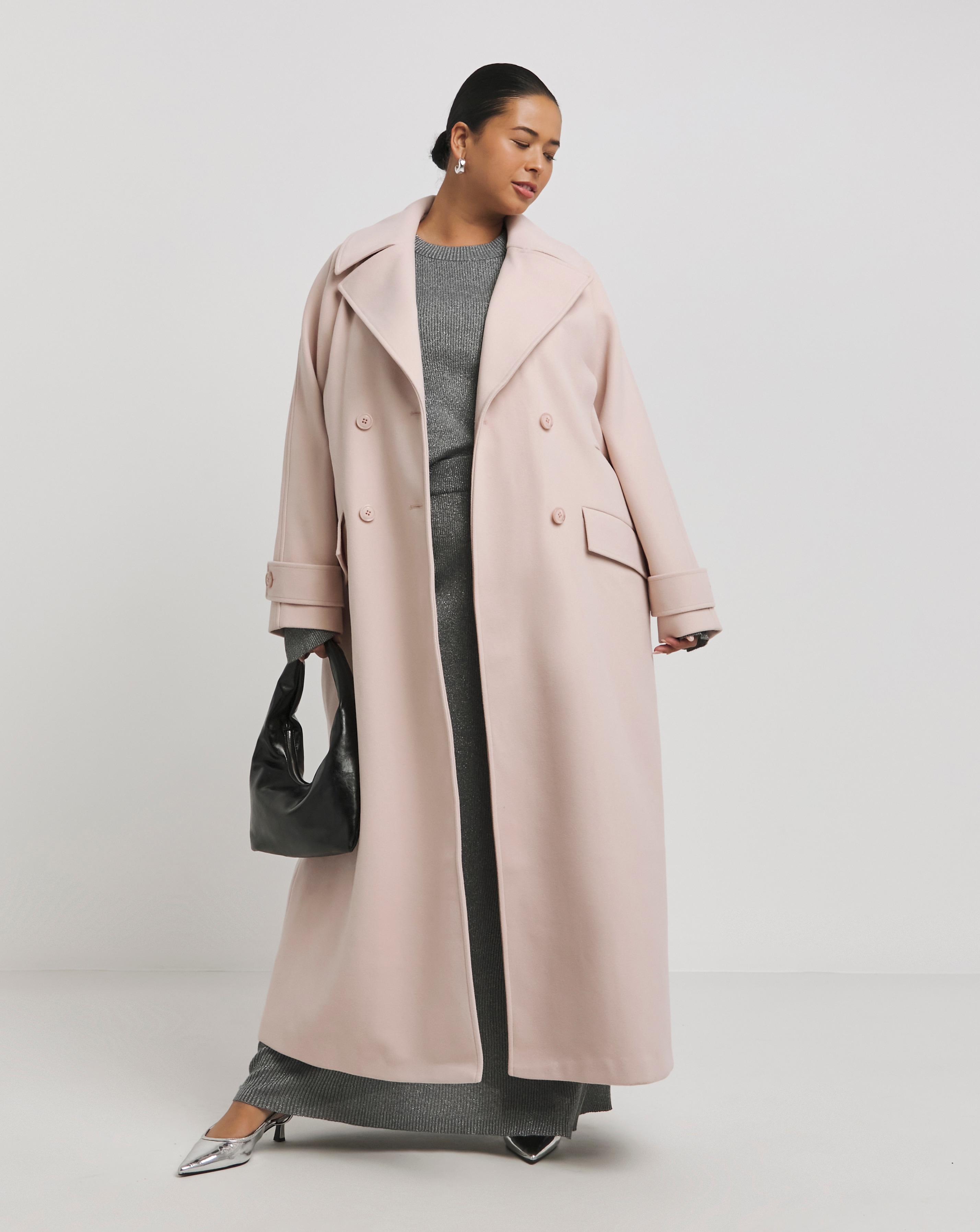 Pink soft coat online