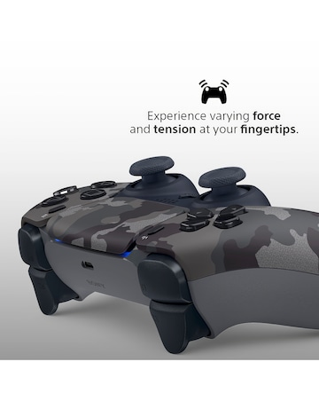 PlayStation 5 DualSense Wireless Controller - Grey Camouflage