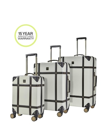 Rock Vintage 3pc Suitcase Set