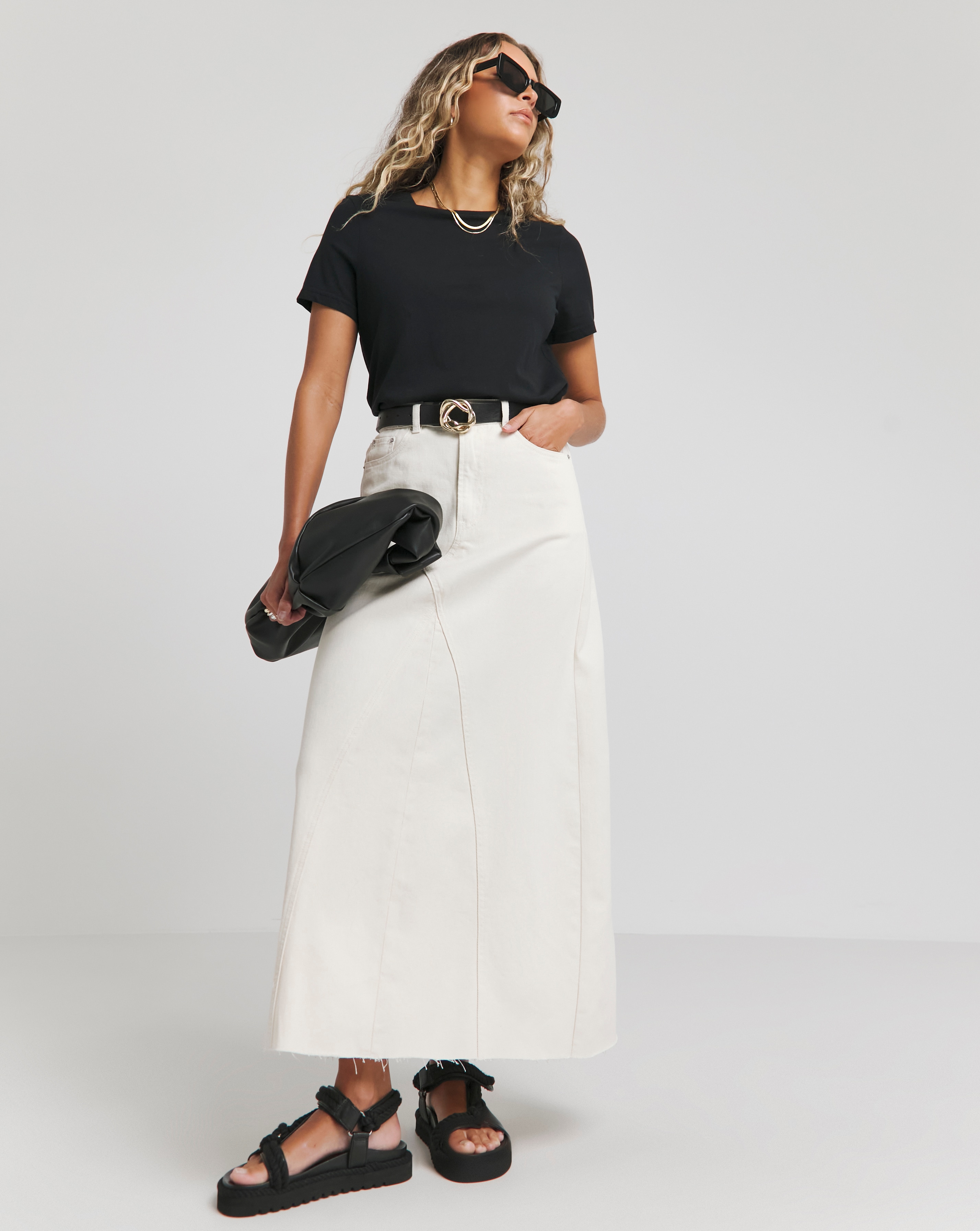 Simply be maxi skirts on sale