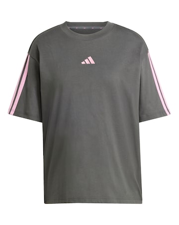 adidas 3 Stripes Boyfriend T-Shirt
