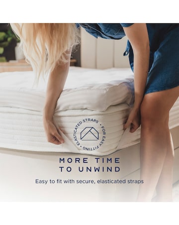 Snuggledown Hotel Collection Luxury Extra Deep 10cm Mattress Topper
