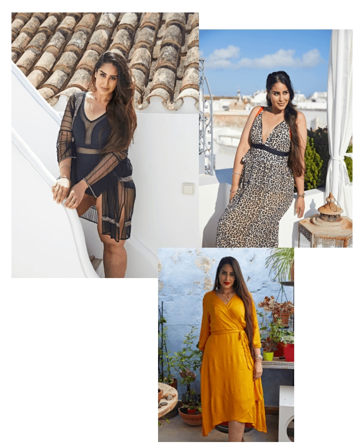 Bishamber Das model shoot in Portugal