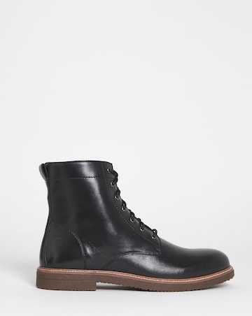 Sonny Knee High Biker Boots - Wide Fit (E) & Curvy Calf