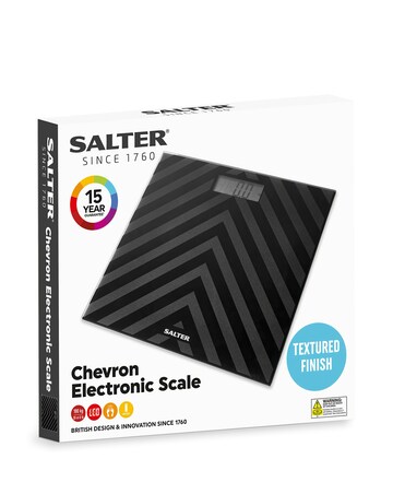Salter Chevron Two Tone Bathroom Scale