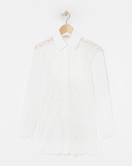 Flounce London Lace Shirt