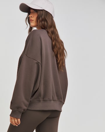 TALA Tonal Logo Girlfriend Volley Crew Sweat