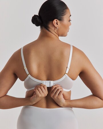 Ann Summers Lovers Lace Padded Plunge Wired Bra White