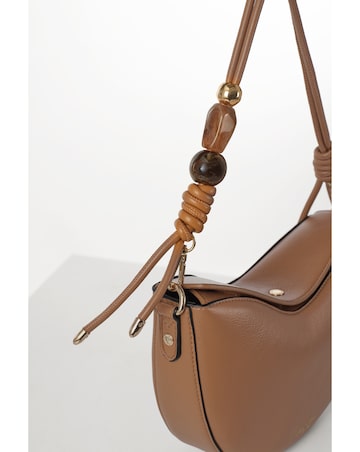 Luella Grey  Cora Camel Saddle Crossbody