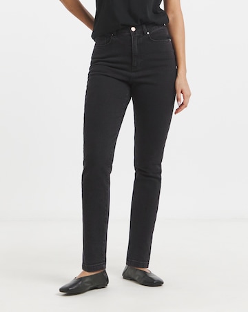 Slim Mom Jean- (Washed Black)- King's Trust- #2 Per Sale Donated