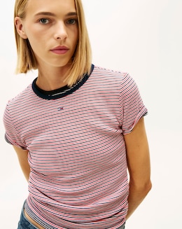 Tommy Jeans Slim Rib T-Shirt