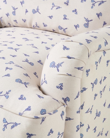 Wisteria Floral Armchair