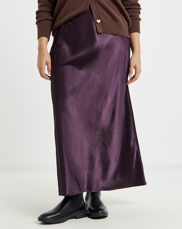 Satin Maxi Skirt