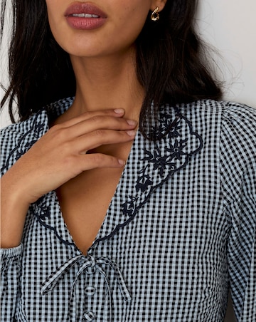 Nobody's Child Isla Seersucker Blouse