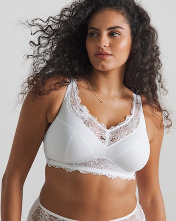 Pretty Secrets New Ella Full Cup Non Wired Bra (B-G) White