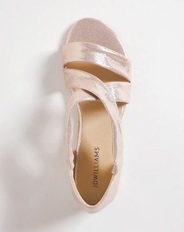 Sonya Multi Strap Espadrille - Extra Wide Fit (EEE)