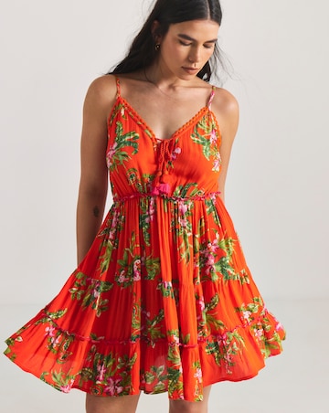 Figleaves Strappy Mini Beach Dress