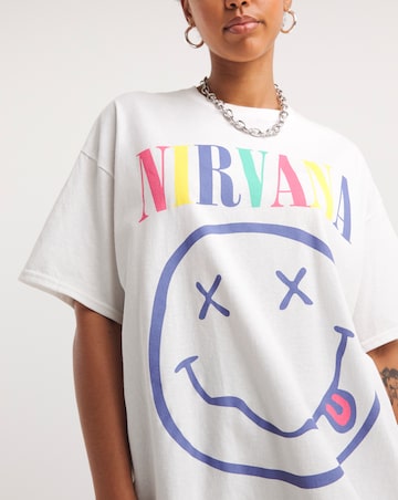 White Nirvana License Tee