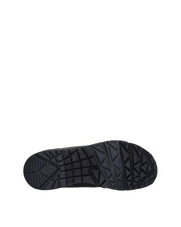 Skechers Black Uno Banksia Slip In Luxe Trainers - Wide Fit (E)
