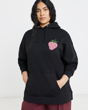 Black Milan GraphicHoodie