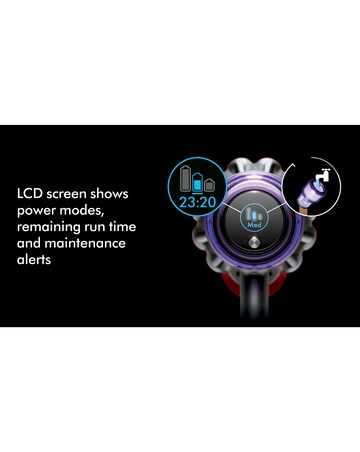 Dyson V11 Advanced Cordless Vacuum Cleaner, Nickel/Purple