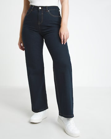 Indigo 24/7 Wide Leg Jeans