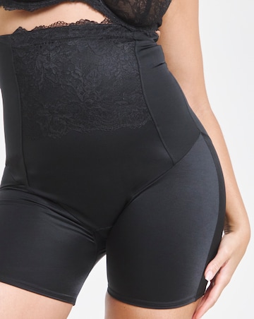 MAGISCULPT Firm Control Ella Lace Anti Chafing Thighshaper Shorts - Black