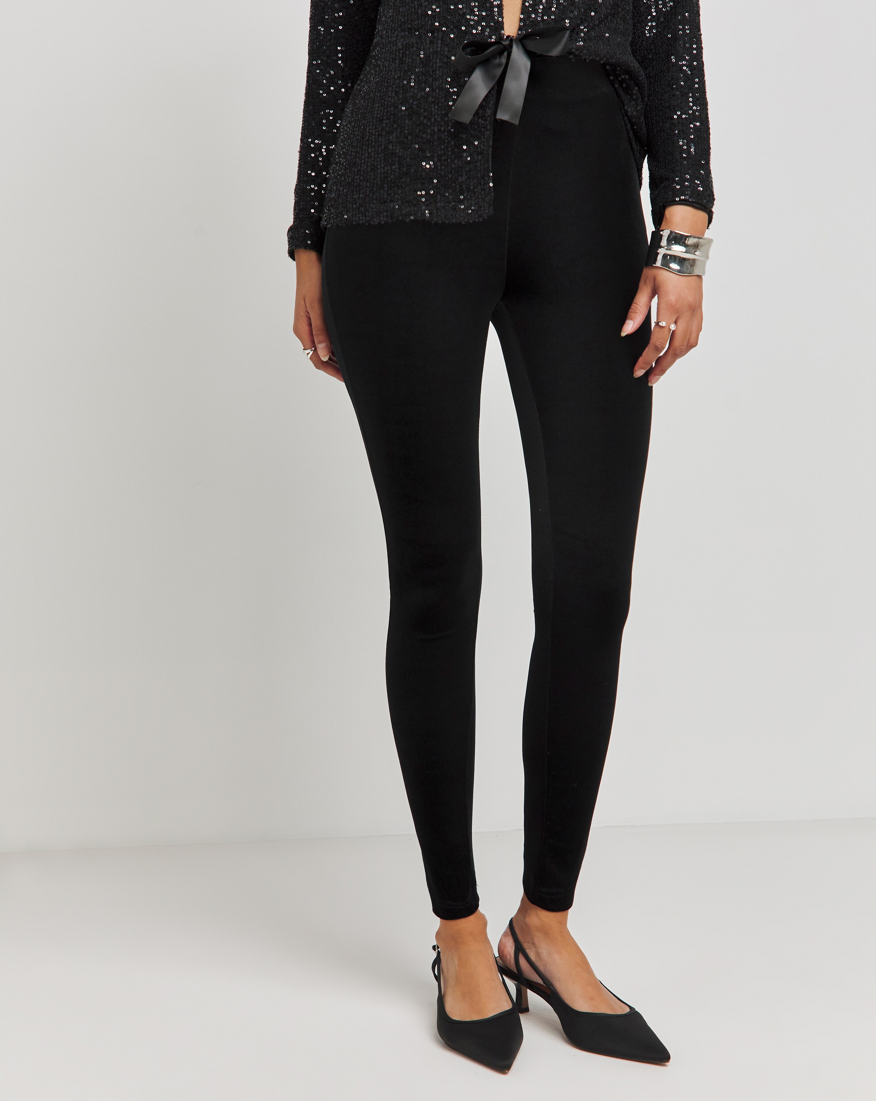 TODAYFUL Velour Slit Leggings TODAYFUL Velour Slit Leggings