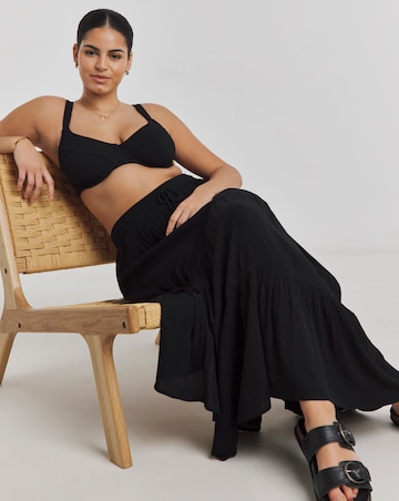 Beach To Beach Tiered Beach Skirt