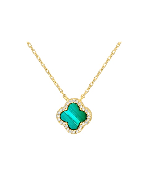 Sterling Silver Clover Necklace