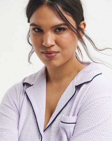 Pretty Secrets Rib Revere Stripe Pyjama Set