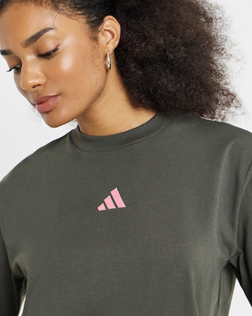 adidas 3 Stripes Boyfriend T-Shirt
