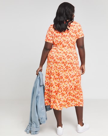 Joe Browns Louise Tiered Jersey Midaxi Dress | Simply Be