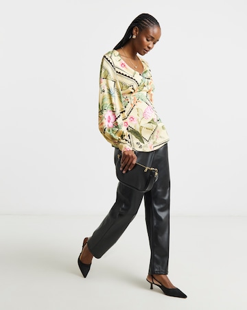 Joanna Hope Printed Blouse