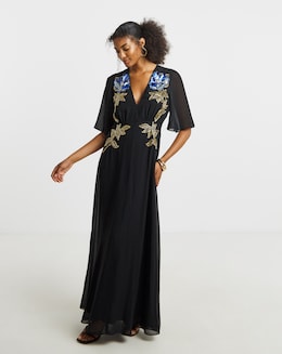 Hope & Ivy Clover Maxi Dress