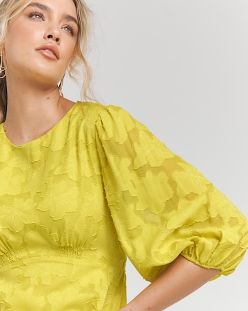 Joanna Hope Burnout Maxi Dresss