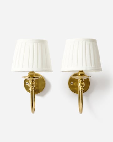 Pair of Rechargeable Wall Lights