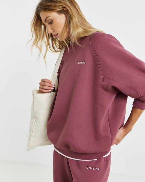 Gym King 365 Raglan Sleeve Crew