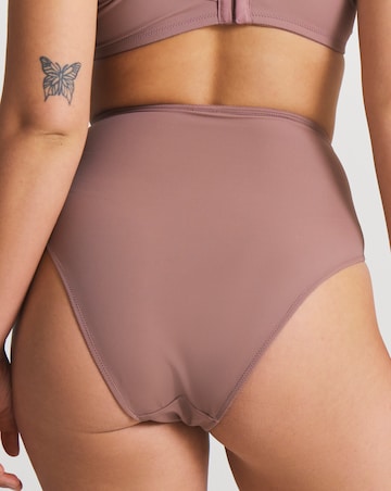 Pretty Secrets (2 Pack) Hannah Heart & Animal Print Full Brief Knickers