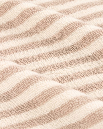 Yard Hebden Stripe Cotton Towel - Natural