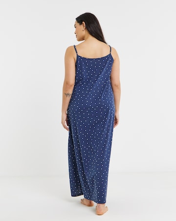 Pretty Secrets Value Cami Maxi Nightie Spot Print